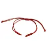 Accesorios para Pulseras Trenzadas Hechas a Mano DIY de Hilo Encerado Transfronterizo y Cuero Sintético, Cordón de Pulsera Ajustable Semi-Terminado con Tejido de Nudo de Diamante