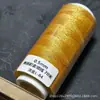 Venta Directa de Hilo de Cera Dorado y Plateado, Hilo de Cera Dorado, Hilo de Cera Plateado, Hilo de Cera para Tejido Hecho a Mano