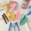 Pinza de pico de pato sin costuras clip grande para salón de peluquería adorno para la cabeza pasador para la parte posterior de la cabeza pasador para flequillo de maquillaje pasador femenino