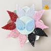 No. 8 accesorios de tela de pato material para manualidades Alas moño sombrero mágico babero decoraciones de juguetes