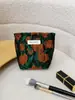 Nueva Bolsa de Cosméticos Retro con Flores Transfronteriza de Gran Capacidad Bolso de Mano Bolsa de Almacenamiento Conveniente para Viaje Neceser Estuche