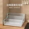 Estante para especias, estante de almacenamiento para cocina, organizador de encimera para aceite, sal, salsa y vinagre, ahorra espacio, estante pequeño para especias para el hogar