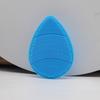Escova Facial de Silicone Moldada Escova Facial de Silicone para Bebê Escova Facial de Silicone Escova Facial de Silicone Escova Facial Gotas d'Água