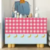 Cortina de Gabinete Cortina de Tela para Zapatero Divertida Caricatura Taquilla Escolar Cortina de Puerta a Prueba de Polvo Estantería para Artículos Varios Artefacto para Cubrir Cosas Feas