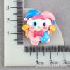 Sanrio payaso resina brillante accesorios pegamento cremoso DIY hecho a mano material decorativo hebilla de zapato parche para sombrero tocado