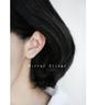 Pendientes de botón de plata esterlina S925, bonitos pendientes de botón de abeja de plata esterlina, venta al por mayor, pendientes de moda de estilo coreano para mujer, joyería