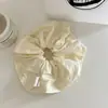 Sencillo Coreano Versátil Color Sólido Etiqueta Goma para el Cabello Cuerda para el Cabello Accesorio para el Cabello Moño Diadema para el Cabello Cola de Caballo Baja Verano Nuevo Estilo