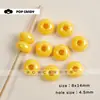 Desenho Animado Fofo Rosquinha DIY Joias Artesanais com Contas Acrílicas Soltas Material Artesanal Acessórios Bolsa Pingente Acessórios