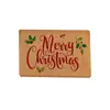 Tapetes Decorativos de Entrada de Natal de Veludo Cristal Transfronteiriços da Temu Tapetes de Chão Antiderrapantes Fáceis de Cuidar para Banheiro Podem Ser Enviados em Nome de Outros