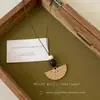 Colar com Pingente de Flor Tecida Estilo Pastoral Boêmio para Clavícula Feminina, Design de Nicho, Acessório de Colar Exquisito e Versátil