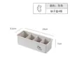 Caja organizadora de ropa interior, un organizador tres en uno para ropa interior y calcetines, una caja de almacenamiento doméstica tipo cajón para organizar artículos en dormitorios y armarios