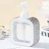 Botella de Presión Nueva con Incrustaciones de Diamantes, Champú, Gel de Ducha, Agua de Maquillaje Líquida, Botella Vacía, Botella Portátil de Viaje