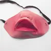 Máscara de payaso de media cara máscara divertida máscara de látex de media cara actuación de danza vestido máscara de truco al por mayor