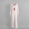 Conjunto de Pijama Jacquard Três Peças Cardigan Transfronteiriço Roupa Íntima Manga Longa Calça Longa Europeu e Americano Outono 2025 Pijama de Comércio Exterior Roupa de Dormir
