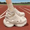 Sandálias Antiderrapantes com Solado Grosso para Aumentar a Altura, Estilo Wasteland, Impermeáveis, Sapatos Populares para Campus e Praia, Sapatos de Pai, Novos Tamancos de Verão para Mulheres