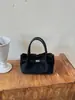2026 Bolsos de Nuevo Estilo Bolsos de Mano de Moda Sencillos de Color Sólido Bolsos Cruzados Versátiles Estilo Coreano Bolsos de Mujer con Textura Retro