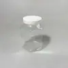 Frascos de Plástico para Empaque, Frascos para Miel, Frascos Sellados, Frascos para Té de Flores, Botellas para Alimentos, Botellas para Frutas Secas, Frascos Octagonales de Boca Ancha, Frascos para Pepinillos