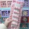 Nuevo Clip para el Cabello Postre Pastel Flor de Cerezo Rosa Dulce para Niños, Lindo Clip para Flequillo de Niña Pequeña, Pasador para Estudiante