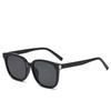 Serie Mate Coreana GM Nuevas Gafas de Sol Anti-UV Moda Tendencia Hombres y Mujeres Cuadradas Negras Retro Gafas de Sol