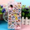 Decoração Squishy Adesivos de Bumbum Adesivos de Espuma 3D Desenho Animado Fofo Adesivos de Bolha Alívio de Estresse Crayon Shin-Chan