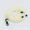 Venta al por mayor de fábrica cordón para teléfono móvil cuerda redonda de 6 mm ajustable para colgar del cuello antipérdida cordón para teléfono móvil se puede llevar en la espalda