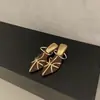Primeiro Encontro com as Sandálias de Salto Anabela Trançadas de Bico Fino Estilo Francês para Mulheres, Novas Chinelas de Verão para Exterior, Versáteis de Salto Alto Estilo Romano