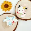 Gato Blanco Cachorro DIY Resina Joyería Accesorios Funda de Teléfono Pegamento Crema Cubierta Protectora Parche Material para Joyería Dibujos Animados