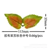 Hojas de Perilla Simuladas, Plantas Verdes Simuladas, Pequeños Ramilletes de Plantas en Maceta, Accesorios DIY, Decoración Colorida para Colgar en la Pared del Hogar, Hojas Falsas