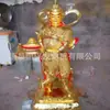 Estátua de bronze fundido em latão de fábrica do Bodhisattva Wei Tuo templo 1,8 metros 2 metros cobre puro Buda Maitreya Buda Sakyamuni