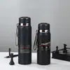 Copo Térmico de Aço Inoxidável 304 Grande Capacidade Copo para Chá e Água Copo de Alta Aparência Garrafa Térmica Portátil Garrafa de Água Fosca