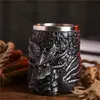 Copo Criativo de Aço Inoxidável, Caneca Personalizada Retrô, Caneca de Bar de Grande Capacidade, Caneca de Cerveja com Aparência Premium, Caneca de Whisky