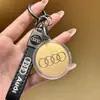 Shuibeijin Ouro Ouro Puro 999 Logotipo de Carro Chaveiro Pingente Folha de Ouro Presente Transmissão ao Vivo Bmw Mercedes-Benz Audi Bba