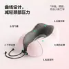 Almohada en Forma de U Portátil para Viaje Almohada Cervical de Espuma Viscoelástica Artefacto para Dormir en Avión Almohada para el Cuello Soporte Cervical Almohada en Forma de U