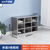Gabinete de Zapatos de Acero Inoxidable 304 Taller de Purificación Libre de Polvo Vestidor Taburete para Zapatos Laboratorio de un Lado Doble Lado Multiceldas Gabinete para Cambiar Zapatos