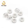 18K ouro cobre micro incrustado zircão espaçador contas redondas espaçador diy pulseira colar jóias acessórios material atacado
