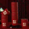 Vasos de Papel Desechables para Fiesta de Inauguración de Casa, Engrosados, para Mudarse a una Casa Nueva, Regalo para Decoración y Arreglo de Nueva Residencia, Juego Completo