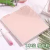 Cuaderno Retro Cuadrado de Hojas Sueltas, Cuaderno de Memoria de Vocabulario Inglés con Cuadrícula Cuadrada, Guía de Estudio Ebbinghaus para Estudiantes de Exámenes de Ingreso de Posgrado