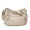 Bolso de mujer de piel lavada 2023 nuevo bolso de hombro moda gran capacidad bolso cruzado PU madre bolso cuadrado pequeño venta al por mayor