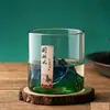 Taza de Montaña Nevadas Estilo Japonés, Taza del Monte Fuji, Taza Creativa con Vista a la Montaña, Vaso de Whisky, Copa de Vino de Vidrio, Taza de Café, Copa de Cóctel