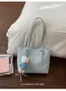 Bolso Tote de Moda y Fresco de Gran Capacidad, Dulce y Versátil para el Trabajo, Bolso de Hombro para el Día a Día, Bolso de Mano Moderno y Elegante