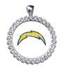 Collar con colgante del equipo de rugby Los Angeles Lightning de la NFL32, gran venta transfronteriza.