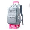 Mochila escolar con ruedas Natural Fish Cross-border, nueva, para estudiantes de primaria, hombres y mujeres, de 2.º a 6.º grado, mochila desmontable de gran capacidad.