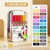 Rotulador acrílico Monmart de 24 colores, para zapatos pintados a mano, diseño publicitario, grafiti, acrílico