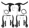 Kit de Freio V-Brake de Liga de Alumínio para Bicicleta de Montanha, Conjunto de Freio V-Brake de Alumínio para Bicicleta de Estrada, Kit de Freio V-Brake de Ferro, Conjunto Completo de Freios