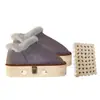Sapatos de Moxabustão com Caixa de Moxabustão para Pés de Madeira Sólida com Controle de Fumaça, Sapatos de Moxabustão para Pés para Aquecimento de Primavera e Inverno, Botas de Moxabustão, Atacado do Fabricante