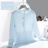 Ropa de protección solar para hombres y mujeres, seda de hielo, protección UV, ropa de piel, transpirable, ultraligera, de verano, para hombres, deportes al aire libre, que absorbe el sudor, viajes