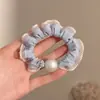 Set de Gomas para el Cabello de Encaje 2026: Accesorios para el Cabello de Alta Gama con Delicado Tejido Floral y Diseño Fruncido para Mujer