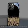 Fábrica de Produção de Pintura Colorida UV Marca da Moda Estampa de Leopardo Gradiente Vidro Capa para iPhone 17 Capa Rígida para iPhone 15 Pro Max