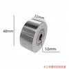 Polea de Rodamiento de Acero Inoxidable 304 Forma H Forma U Forma V Rueda Única Cable de Acero Guía de Pista Deslizante Fija Rueda Colgante Se Puede Usar como