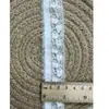 Renda Elástica de 2,5cm + Renda de Lã Tecida Acessórios para Vestuário Atacado Em Estoque Acessórios de Renda de Algodão Renda para Roupas
